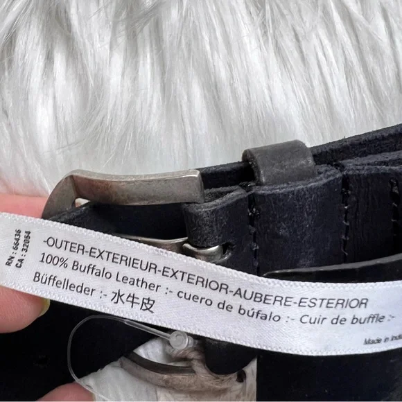 FREE PEOPLE We The Free Women’s Double Cross Belt. Size XS/Small. New With Tags. - Picture 4 of 6